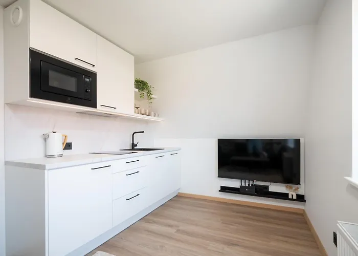 Апартаменты Pearl Residences - Stylish Apartments & Private Garden House - Near Beach & Center Пярну